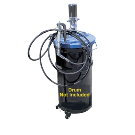 American Forge & Foundry 120 lb Air Operated Portable Grease Unit, with Band Dolly 8621A